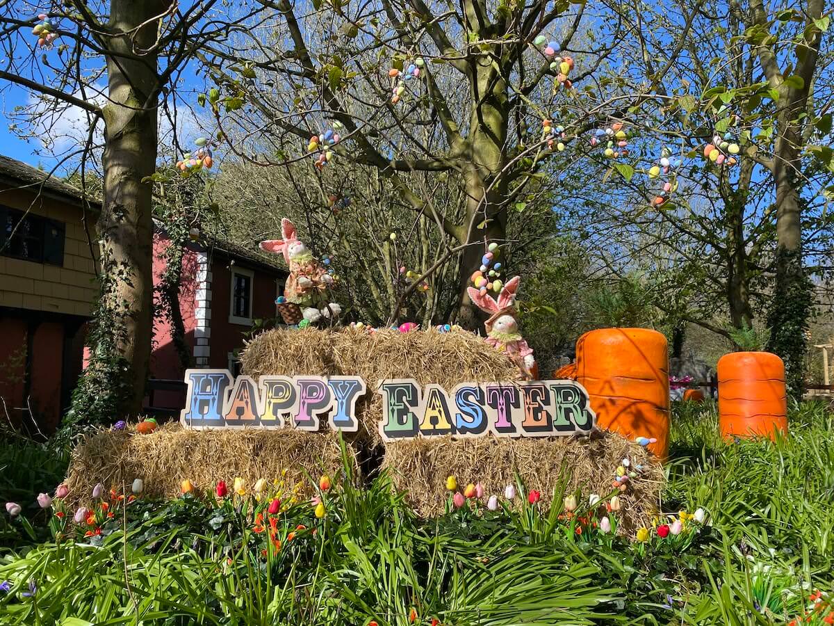 Easter Sign 3 In The Middle Of Sundown Adventureland