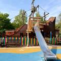 The Refurbished Galleon At Sundown Adventureland Kids Theme Park