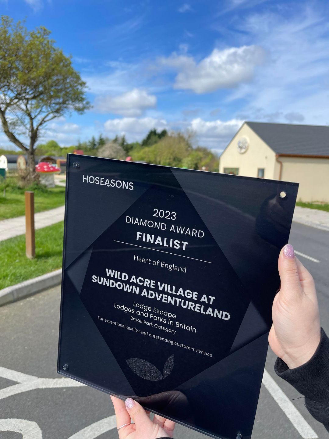 Wild Acre Village Was A Finalist In The Hoseasons Awards 2023