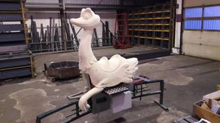 Ostrich Mould For The Wild Ostrich Ride