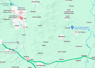 Fuel Stations Near Sundown Adventureland