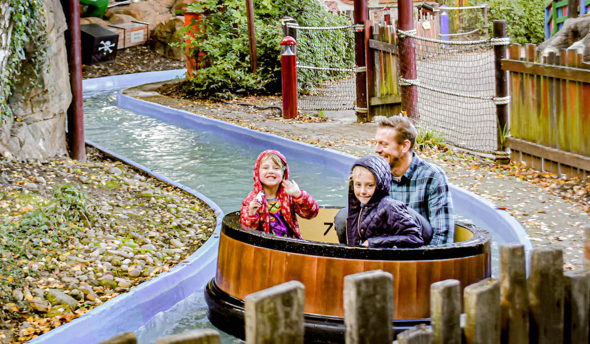 All Aboard The Jolly Pirate Boat Ride At Sundown Adventureland 1