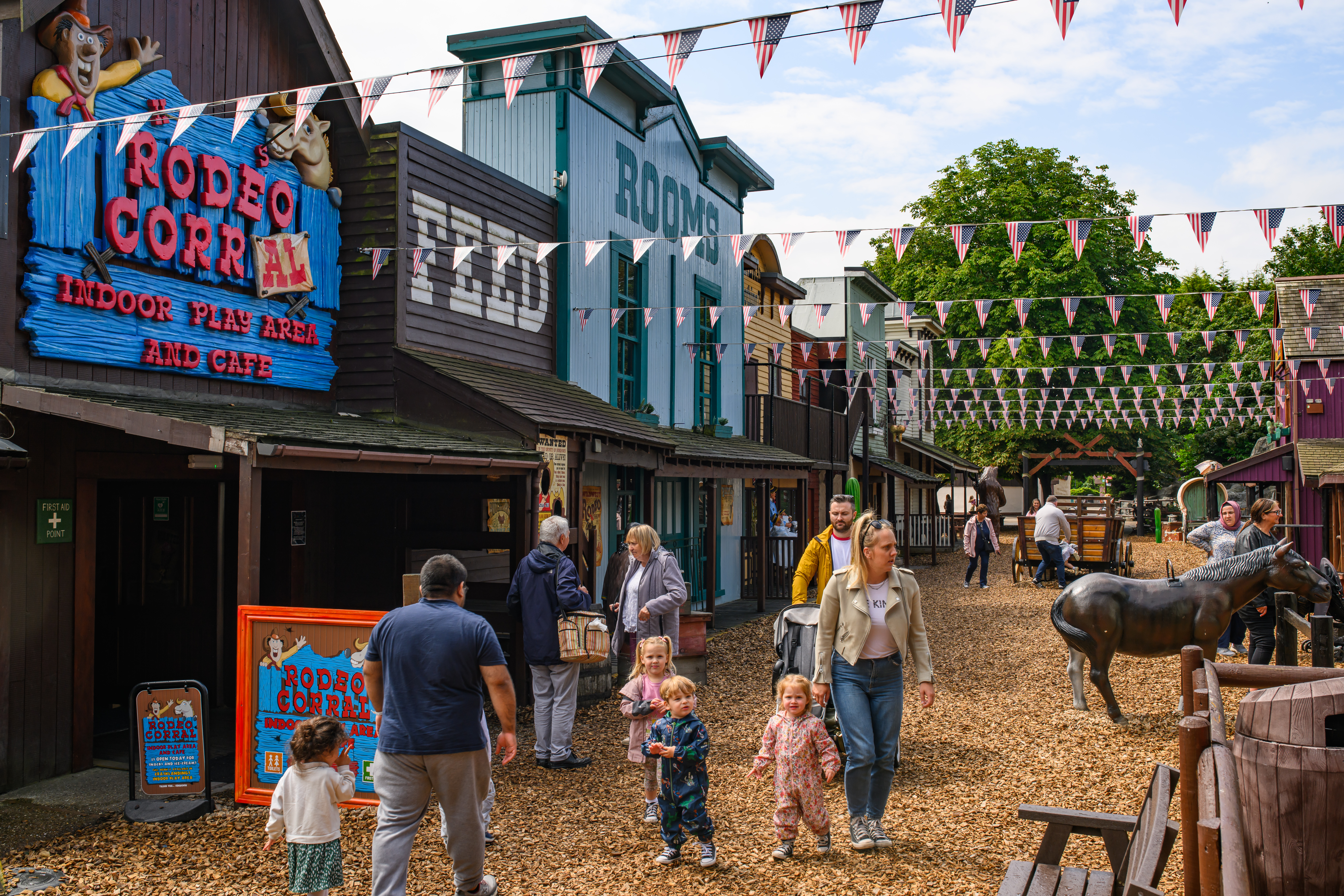 Sundown Adventureland Cowboy Street In The Wild West 12