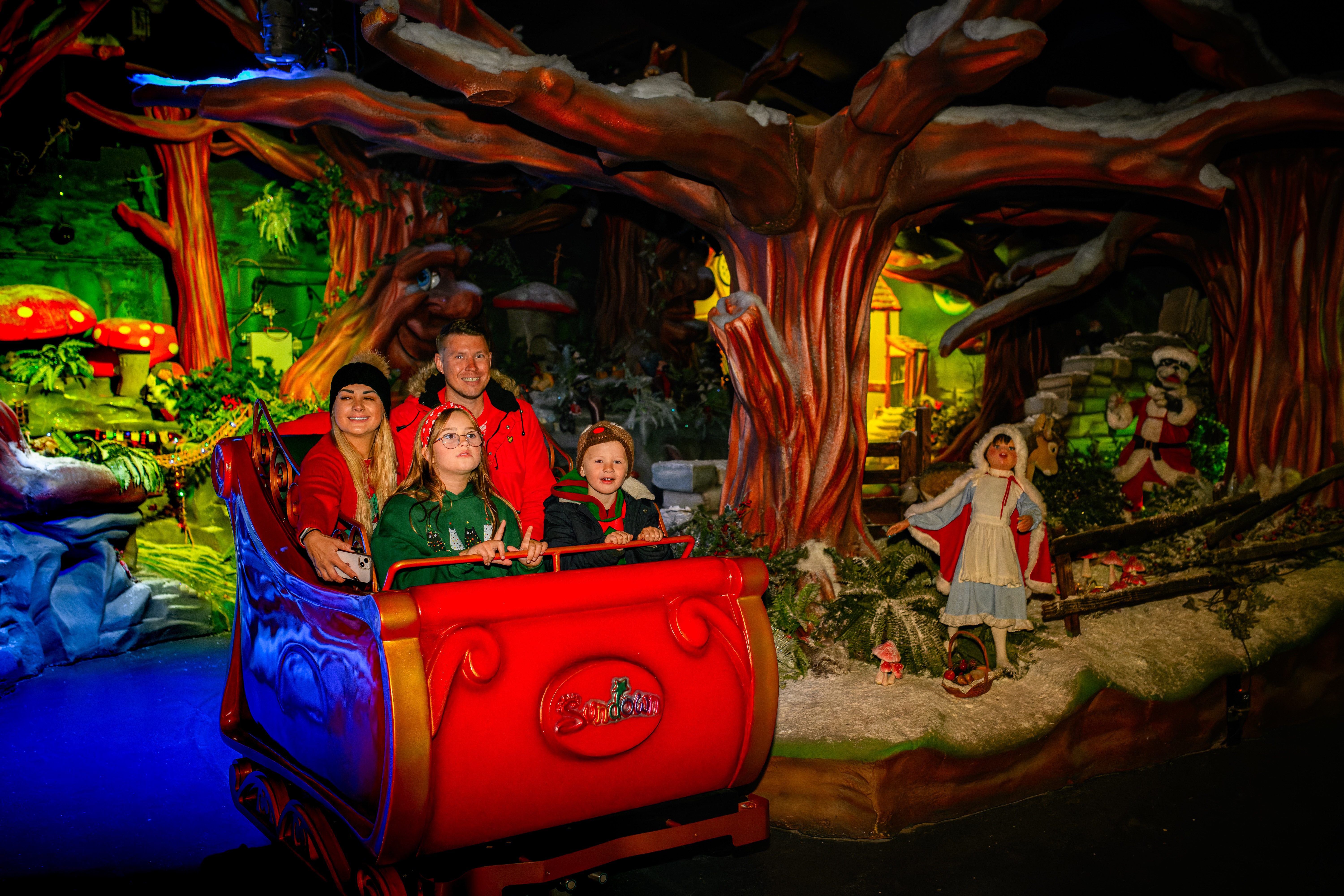 Christmas At Sundown Adventureland In Nottinghamshire 4