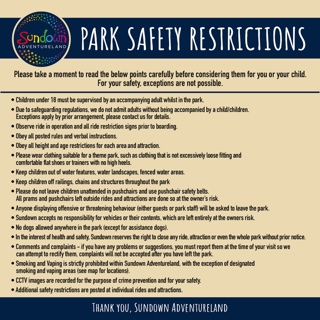 Park Safety Rules Image DEC 2025