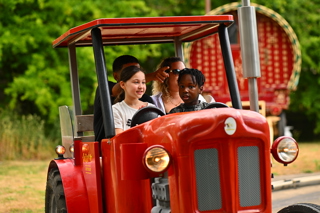 The Family Favourite Tractor Ride At Sundown Adventureland 8