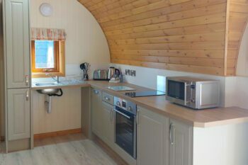 Rabbit Accessible 3 Bedroom Lodge at Sundown Adventureland inside kitchen 2