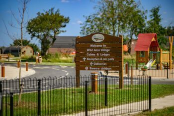 Wild Acre Village theme park lodges at Sundown Adventureland