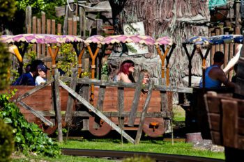 The Robin Hood Ride at Sundown Adventureland theme park for the under tens
